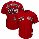 Red Sox 28 J.D. Martinez Red 2018 World Series Cool Base Player Jersey Dzhi,baseball caps,new era cap wholesale,wholesale hats